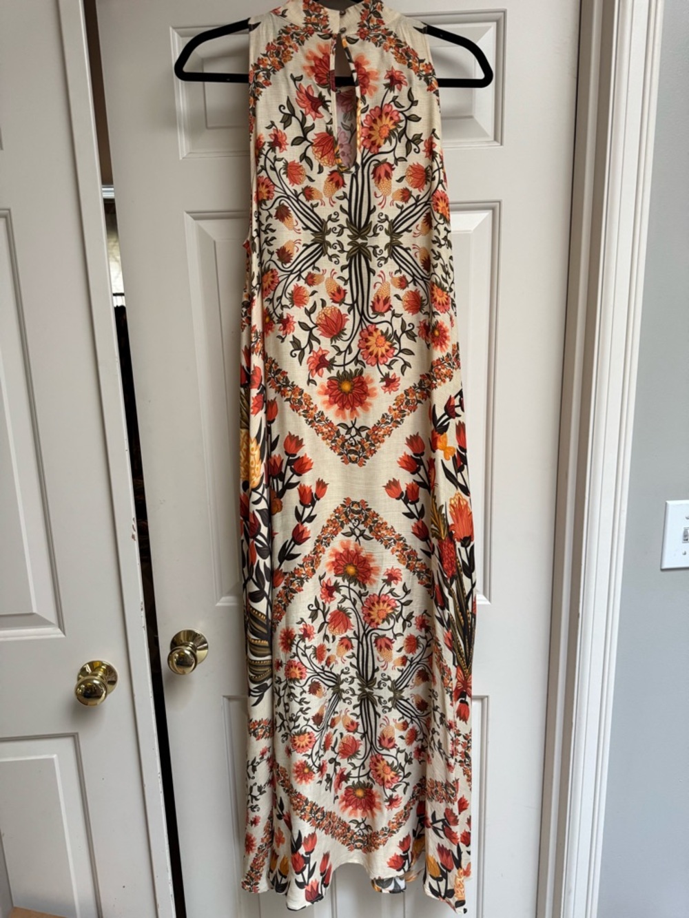 FARM Rio Halter Maxi Dress Floral Pattern - Picture 9 of 11